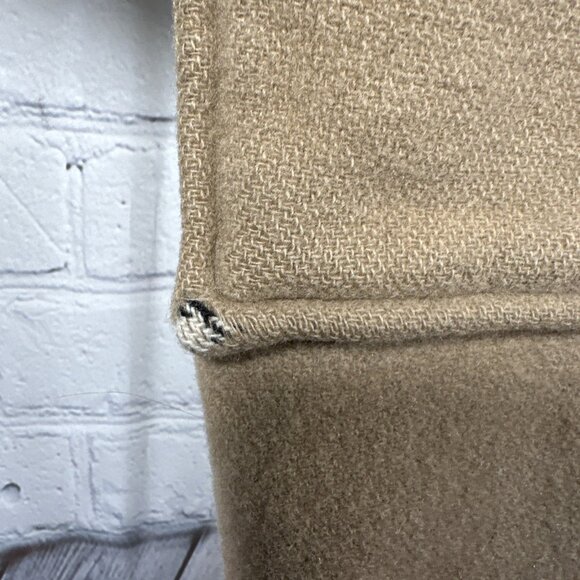 Burberry Duffle Toggle Coat Jacket Nova Check Lining Wool Hooded Preppy READ - Picture 3 of 15